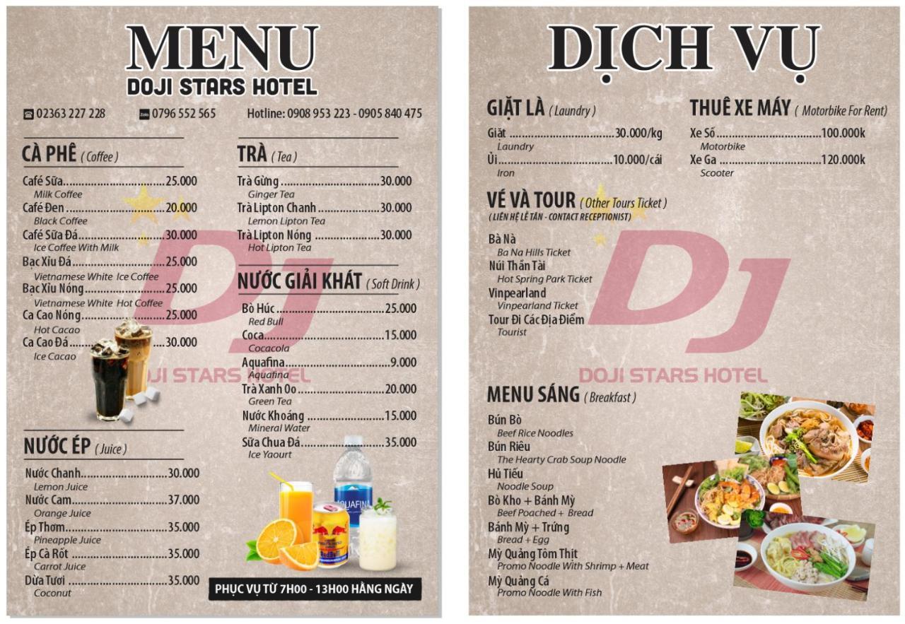 Doji Stars Hotell Da Nang Eksteriør bilde